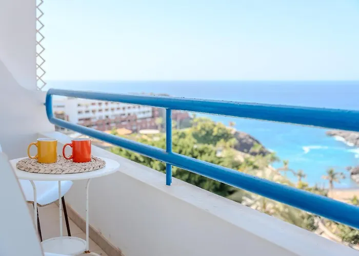 Estudio 418-vista Total Al Mar Y Playa-playa Paraiso Daire Costa Adeje